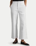 Polo Ralph Lauren Pantaloni din material 211873988002 Écru Wide Leg