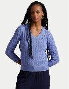 Polo Ralph Lauren Pulover 211971870005 Albastru celest Slim Fit