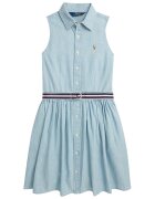 Polo Ralph Lauren Rochie tip cămașă 313934151001 Albastru celest Regular Fit