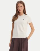 Polo Ralph Lauren Tricou 211971872003 Écru Slim Fit