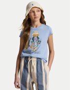 Polo Ralph Lauren Tricou 313A11759002 Albastru celest Regular Fit
