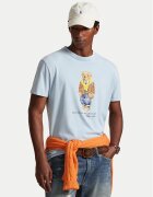 Polo Ralph Lauren Tricou 710P07347001 Albastru celest Regular Fit