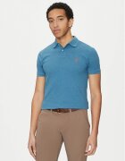 Polo Ralph Lauren Tricou polo 710536856412 Albastru celest Slim Fit