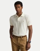 Polo Ralph Lauren Tricou polo 710680784372 Écru Custom Slim Fit