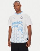 Puma Tricou CWC Hoops x Man City 631695 Regular Fit
