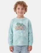 Quiksilver Bluză Tie Dye EQKFT03398 Albastru celest Comfort Fit