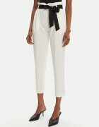 Rinascimento Pantaloni din material CFC0122382003 Écru Regular Fit