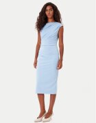 Rinascimento Rochie cocktail CFC0125334003 Albastru celest Slim Fit