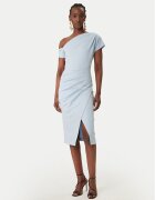Rinascimento Rochie cocktail CFC0127793003 Albastru celest Slim Fit