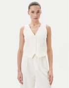 Rinascimento Vestă elegantă CFC0123672003 Écru Regular Fit