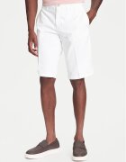 Robe Di Kappa Pantalon scurți din material Oris 600BTI0 Écru Slim Fit