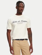 Robe Di Kappa Tricou Robe Giovani Tozeur 61151CW Écru Regular Fit