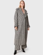 ROTATE Palton de lână Sparkly Houndstooth RT1904 Oversize