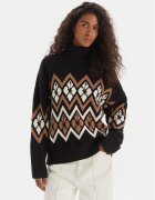 Roxy Bluză cu gât Saltwater Lover ERJSW03673 Regular Fit