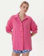 Roxy Cămașă Morning Shine ERJWT03739 Loose Fit