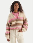 Roxy Cardigan Marble Tiles Stripe ERJSW03669 Regular Fit
