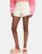 Roxy Pantaloni scurți de blugi Chlo Natural ERJDS03323 Regular Fit
