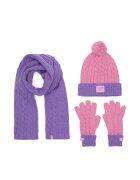 Roxy Set căciulă fular și mănuși RX-KF-001-AW24 Violet