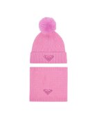 Roxy Set căciulă și fular tip guler CEO-_ACCCS_08_AW2025 Roz