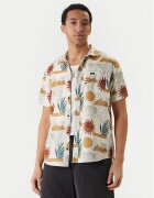 RVCA Cămașă Anytime AVYWT00489 Écru Regular Fit