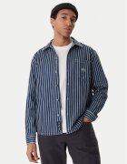 RVCA cămașă de blugi Dayshift Hickory 23A053511 Regular Fit