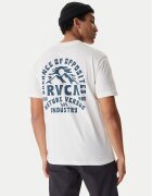 RVCA Tricou EVYZT00297 Écru Regular Fit