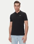 Schott NYC Tricou polo PSCASUAL Negru Regular Fit