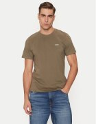 Schott NYC Tricou TSCLAWS1 Kaki Regular Fit