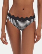 Seafolly Bikini partea de jos Gia Check Ric Rac 40711-282