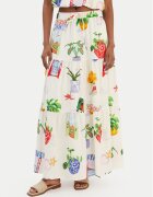 Seafolly Fustă maxi La Boca 55650-SK Écru Regular Fit