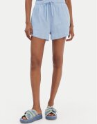 Seafolly Pantalon scurți din material Crinkle 55429-SH Albastru celest Regular Fit