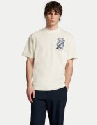 Selected Homme Tricou Will 16097225 Écru Relaxed Fit