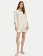Selmark Set cămașă și șorturi din material textil BC176 Relaxed Fit