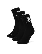 SHAQ Șosete lungi SHQ-MB-003-AW24 Negru