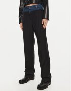 Sisley Pantaloni din material 485XLF05M Wide Leg