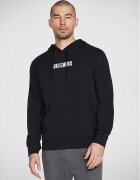 Skechers Bluză Sweats Incognito Hoodie HD6 Negru Regular Fit