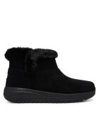 Skechers Cizme de zăpadă Waterproof Relaxed Fit: On-The-GO Stellar - Cozy Step 144745/BBK