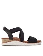 Skechers Sandale Bobs Arch Fit Beach Kiss Boho Beyond 114013/BLK