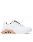 Skechers Sneakers UNO Lite 2.0 - Leopard Stride 310708L/WHT