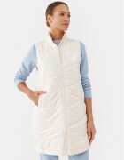 Sprandi Vestă SP3-KAD051 Écru Regular Fit