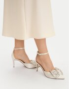 Steve Madden Pantofi cu toc subțire Lumma 11005017 Écru