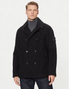 Stone Island Palton de lână 8115441F5 Regular Fit