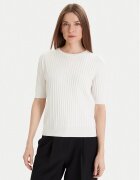 Tatuum Pulover Bazo T2501.046 Écru Regular Fit