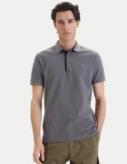 The North Face Tricou polo PREMIUM SLIM Gri Slim Fit
