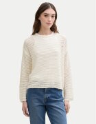 Tom Tailor Denim Pulover 1045610 Écru Loose Fit