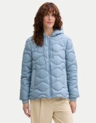 Tom Tailor Geacă din puf 1044399 Albastru celest Regular Fit