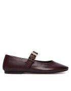 Tommy Hilfiger Balerini Buckle Leather Ballerina FW0FW09684