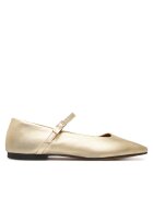 Tommy Hilfiger Balerini Hilfiger Gold Ballerinas FW0FW09320