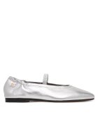 Tommy Hilfiger Balerini Silver Lth Ellastic Ballerina FW0FW09466