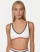 Tommy Hilfiger Bikini partea de sus UW0UW06374 Écru
